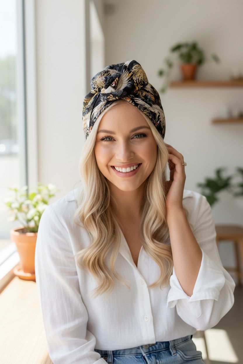 FASCIA TURBANTE DOUBLE-FACE 