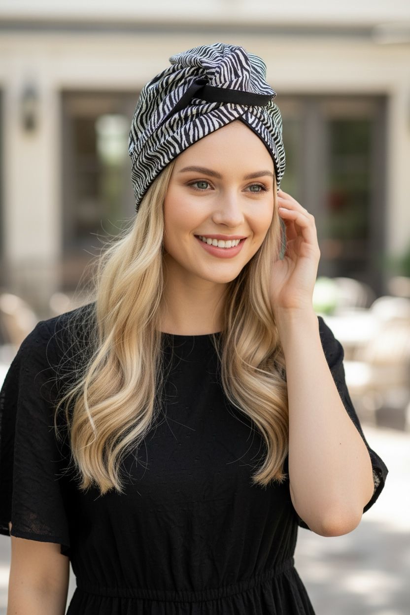 FASCIA TURBANTE DOUBLE-FACE 