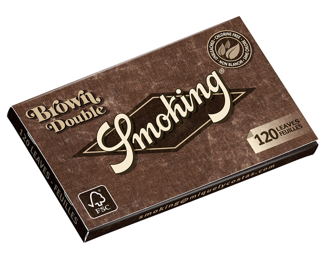 SMOKING Brown Doppia 25x120 tassa 10,80
