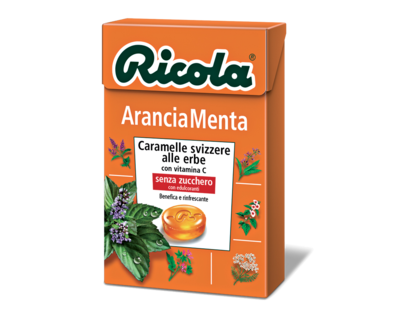 RICOLA Arancia Menta Box 50gr.