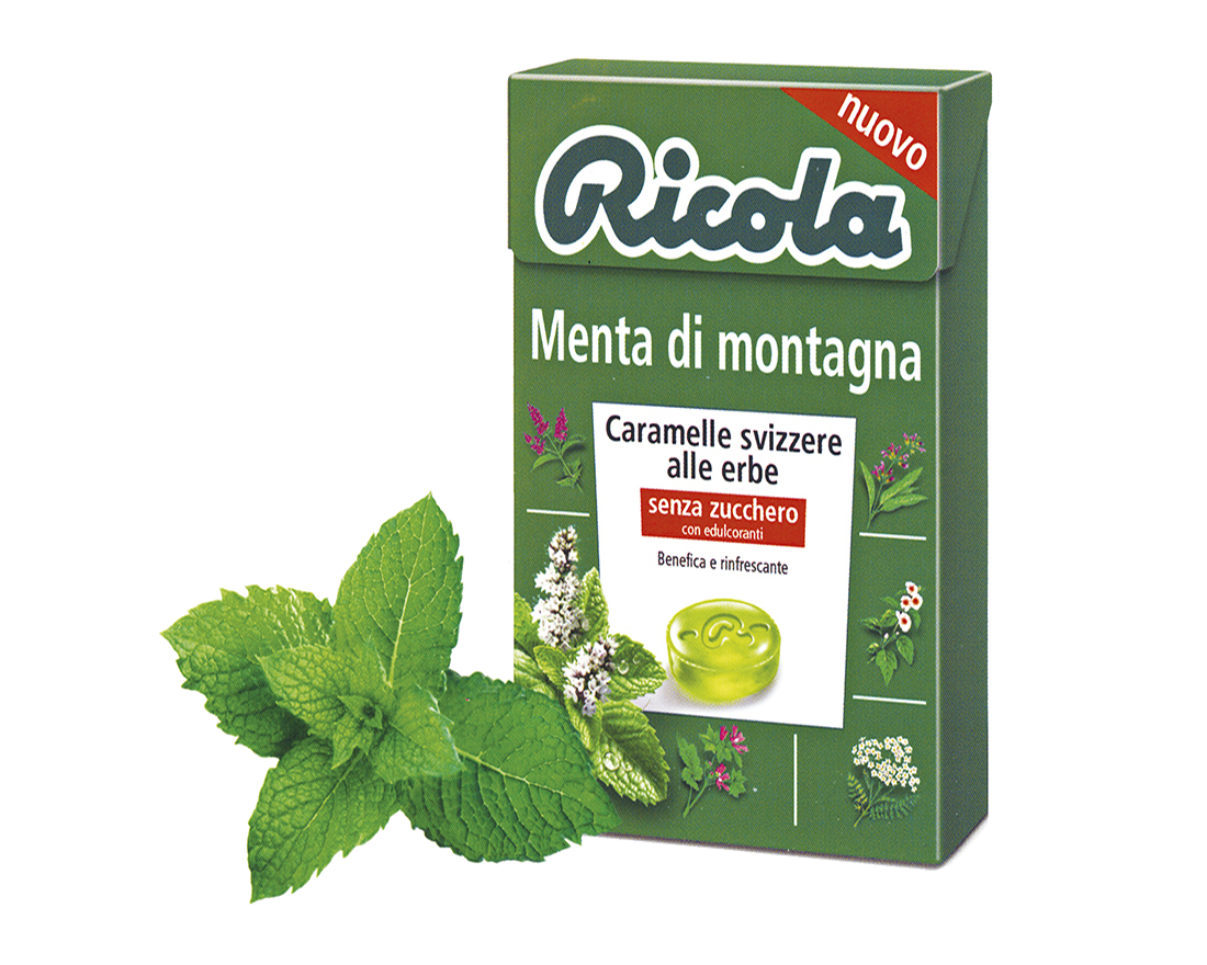RICOLA Menta Montagna Box 50gr.