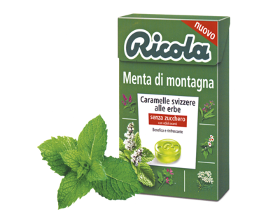 RICOLA Menta Montagna Box 50gr.