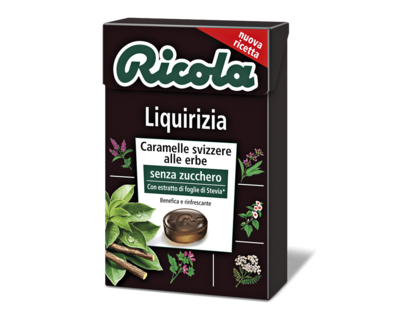 RICOLA Liquirizia Box 50gr.