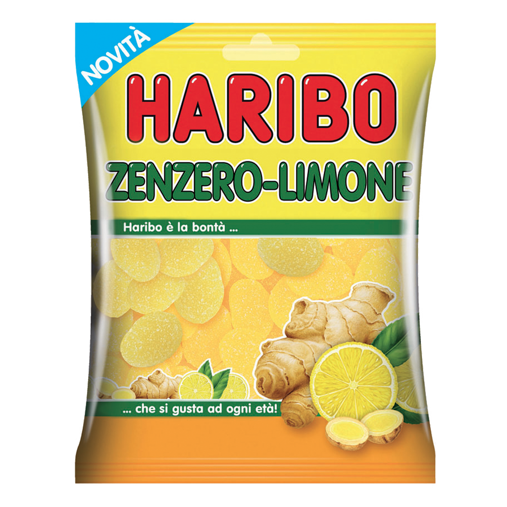 HARIBO Busta 100gr. Zenzero Limone