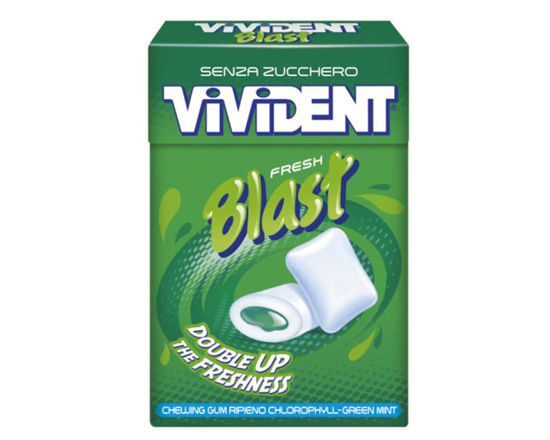 VIVIDENT Blast Green Mint