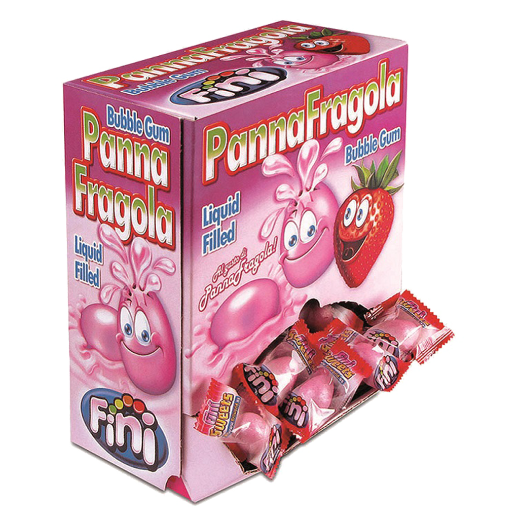 FINI panna e fragola chewing-gum Mono