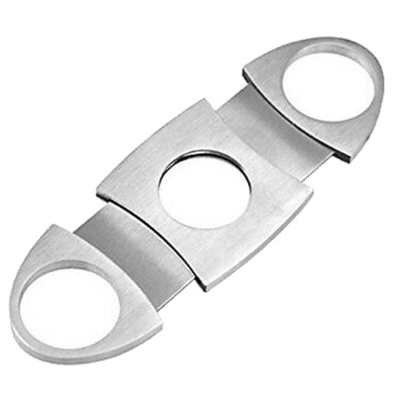 Tagliasigari ATOMIC Ghigliottina Inox doppia Lama