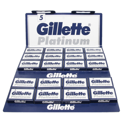 Gillette Platinum Lame 5pz