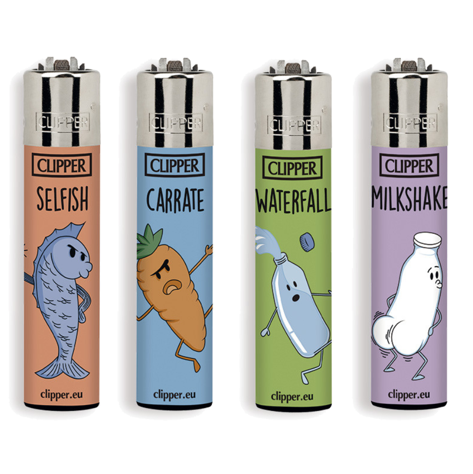 CLIPPER Funny Humor Accendino Large