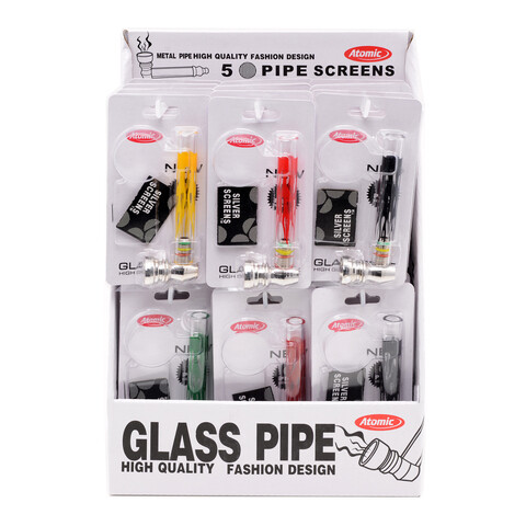 ATOMIC Glass Pipe