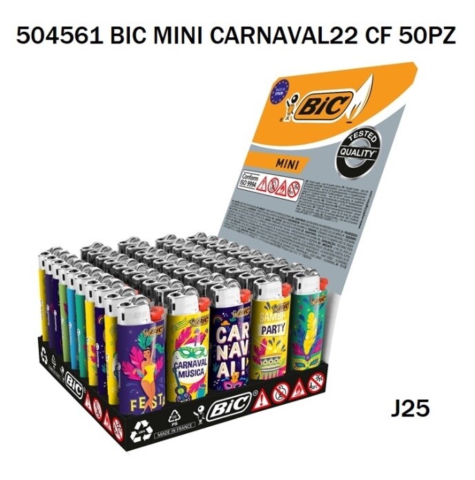 BIC Accendino Mini Carnaval