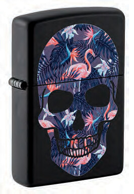 Zippo® Flamingo Skull v.46