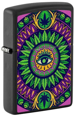 Zippo® Cannabis Pattern v.58