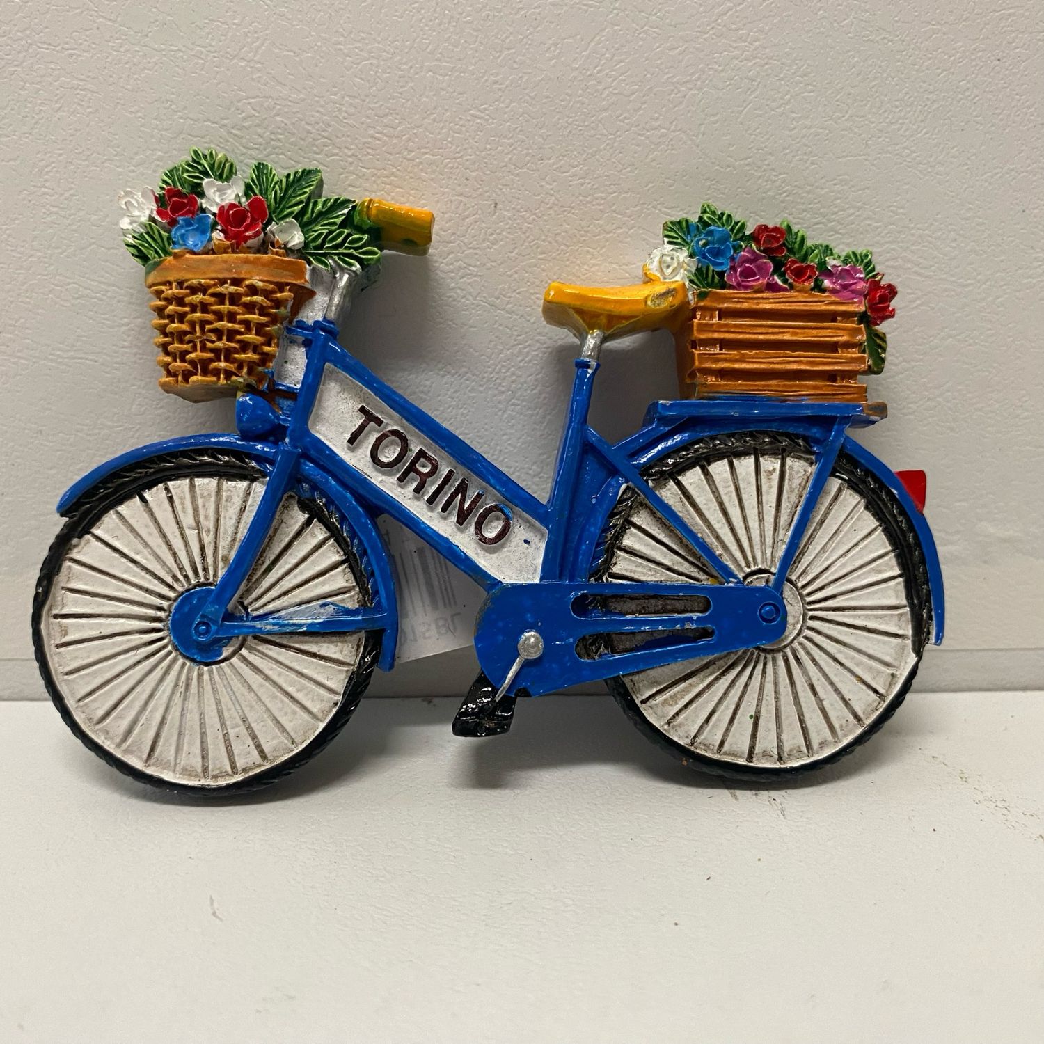 Magnete resina TO Bicicletta Blu