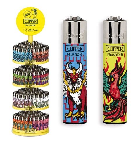 CLIPPER Random Creatures - Accendino Large