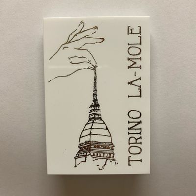 Magnete Plexi Bianco Mano Mole