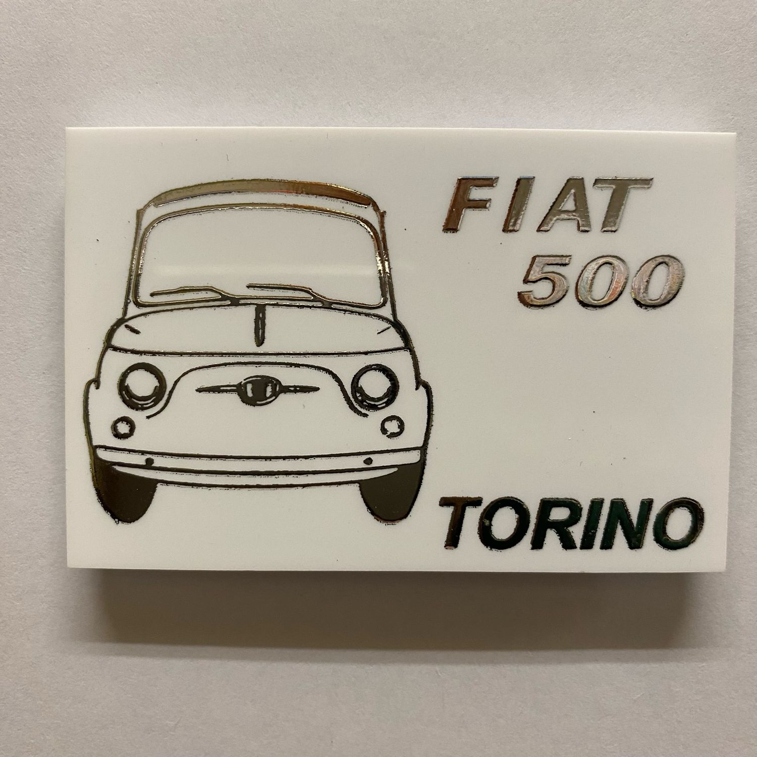 Magnete Plexi Bianco 500