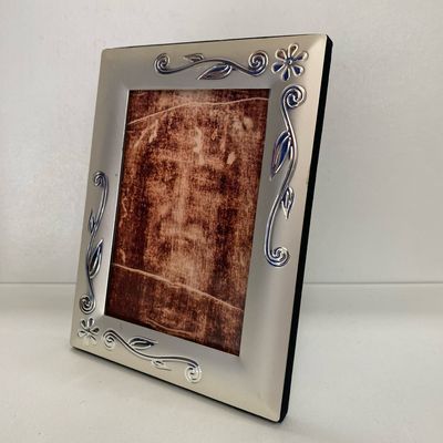 Sindone portafoto silver c/scatola 10x15