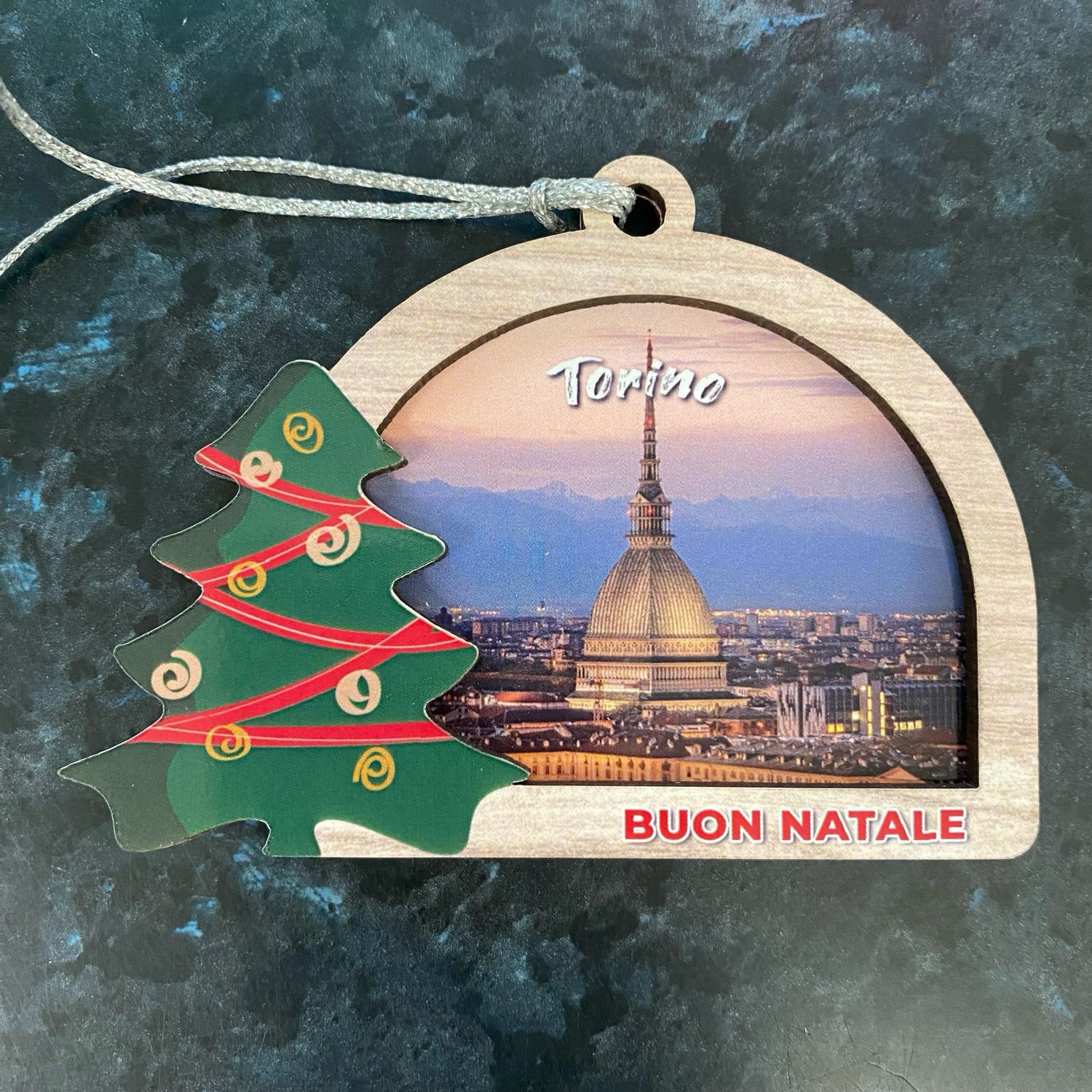 Deco Albero Natale Semi cerchio Mole