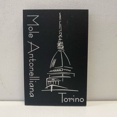 Magnete Plexi Nero Mole