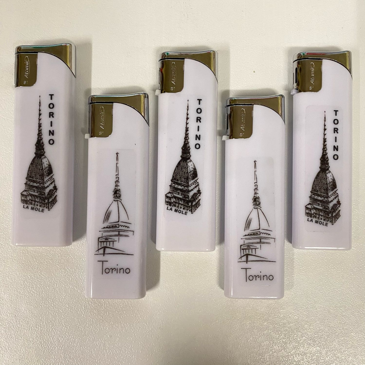 ACCENDINO PIEZO BIANCO MOLE TORINO