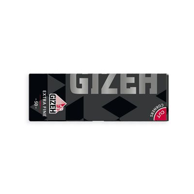 GIZEH CARTINA CORTA BLACK EXTRA FINE 50X50 tassa 9,00
