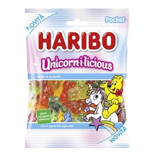 HARIBO Busta 80gr. Unicornilicious