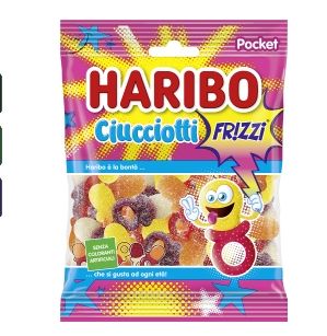 HARIBO Busta 100gr. Ciucciotti Frizzy