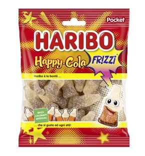 HARIBO Busta 100gr. Happy Cola Frizzi