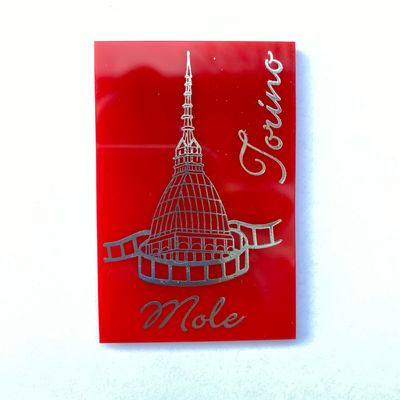 Magnete Plexi Rosso Mole Cinema