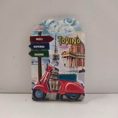 Magnete resina Vespa cartelli