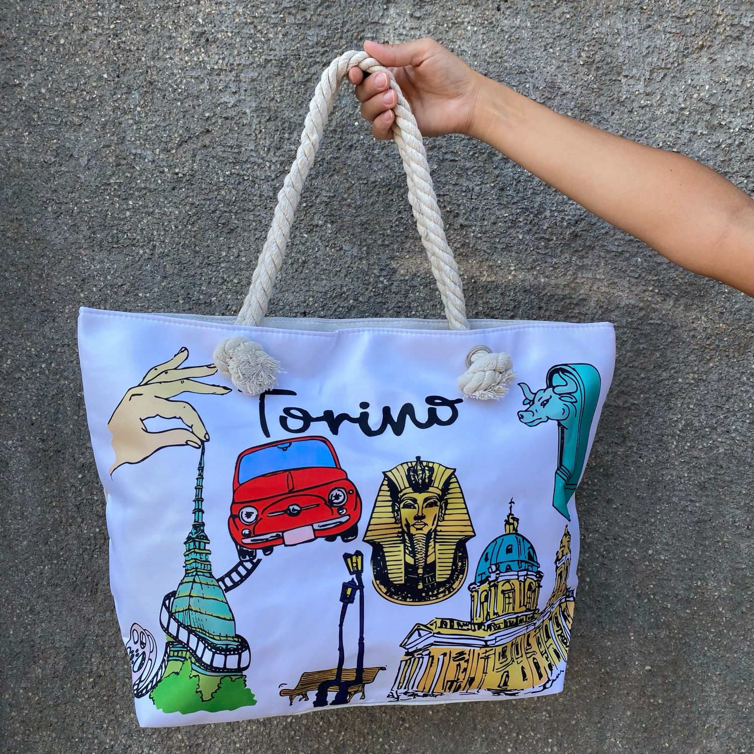 Borsa Corda Disegni