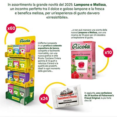 RICOLA JUICY 60+10+24
