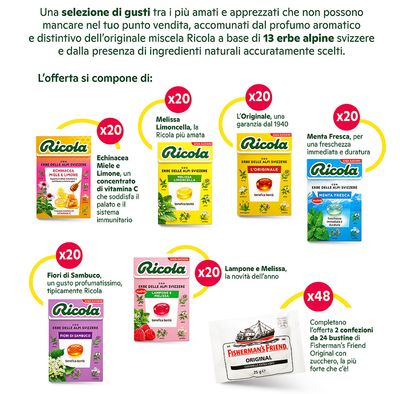 RICOLA SUPER FRUIT 120+48