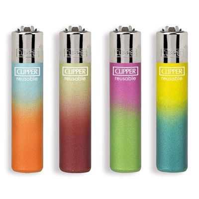 CLIPPER Metallic Gradient 8 - Accendino Large