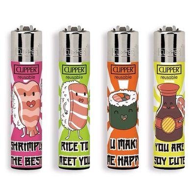 CLIPPER Sushi Sentences - Accendino Large