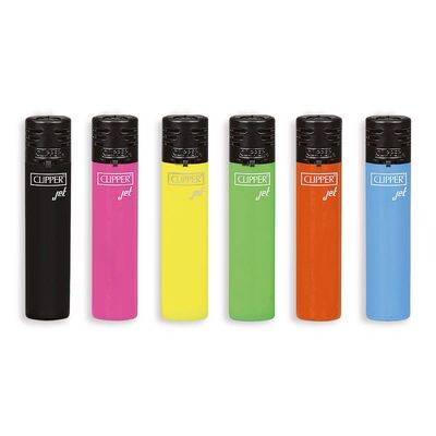 CLIPPER JET Flame Shiny - Accendino Large