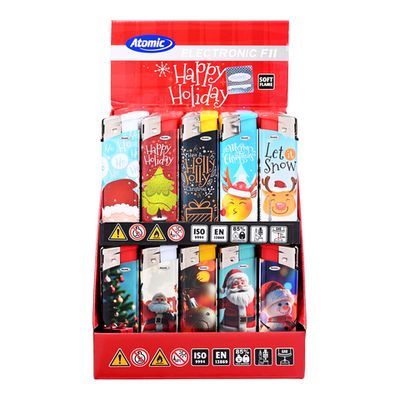 ATOMIC Accendino Elettronico Natale Expo 100pz.