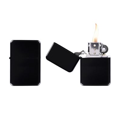 Cartella Accendini Tipo Zippo Nero