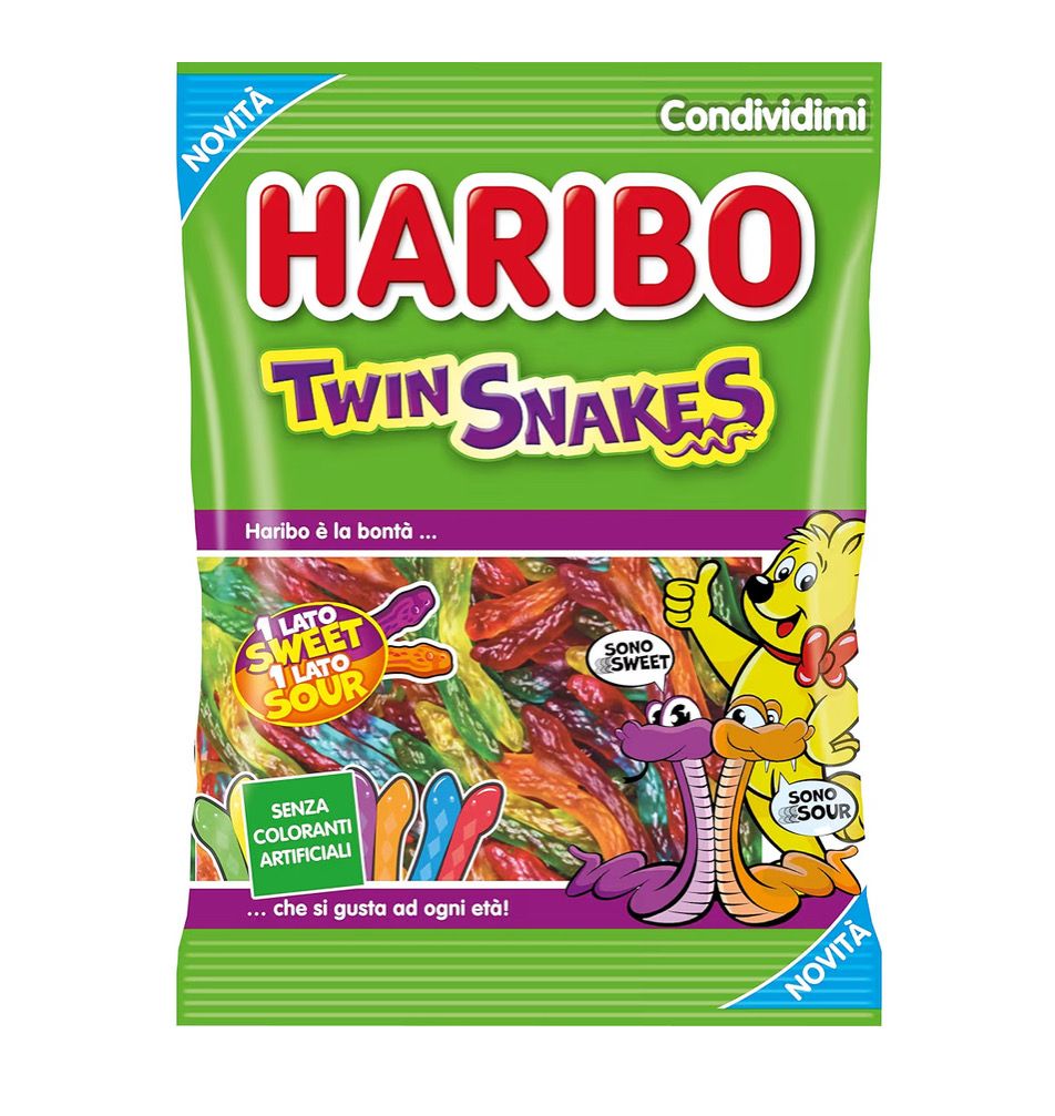 HARIBO Busta 80gr. Twin Snake