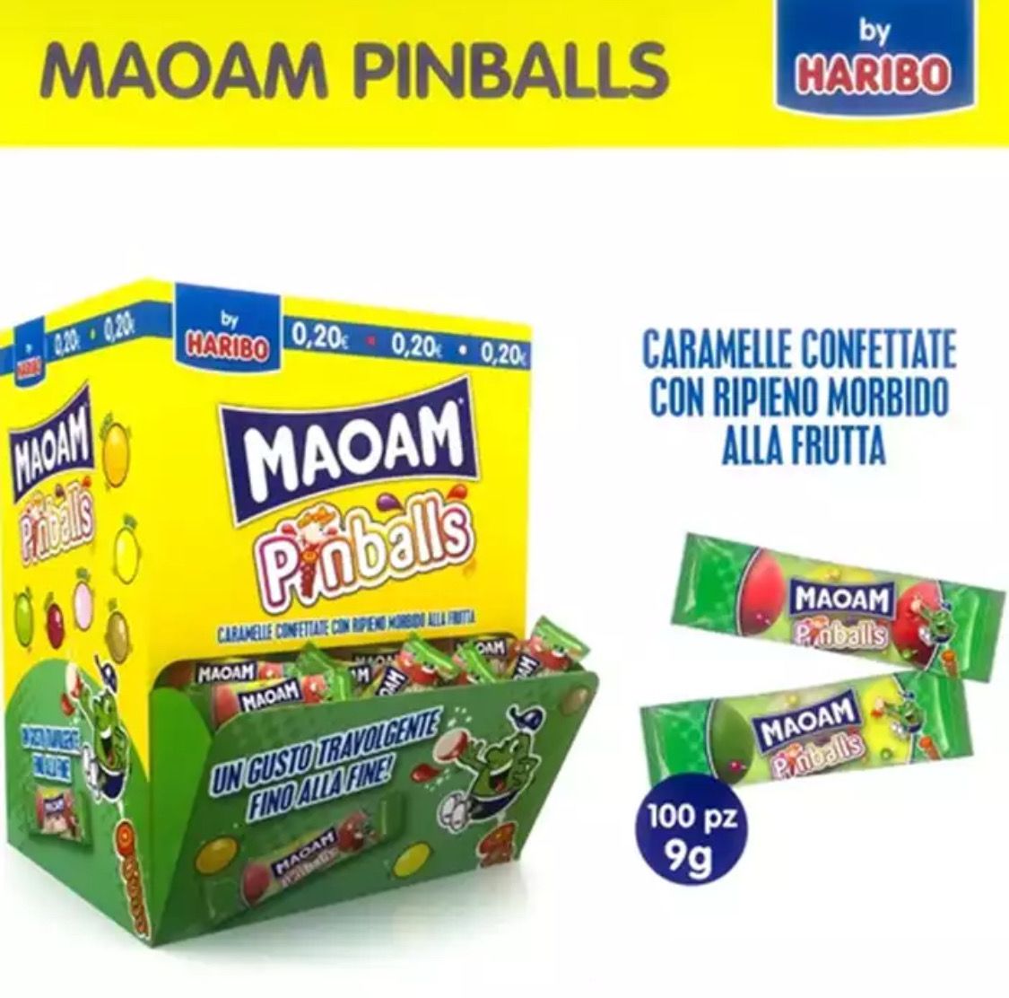 HARIBO Pinballs Maoam 100pz.
