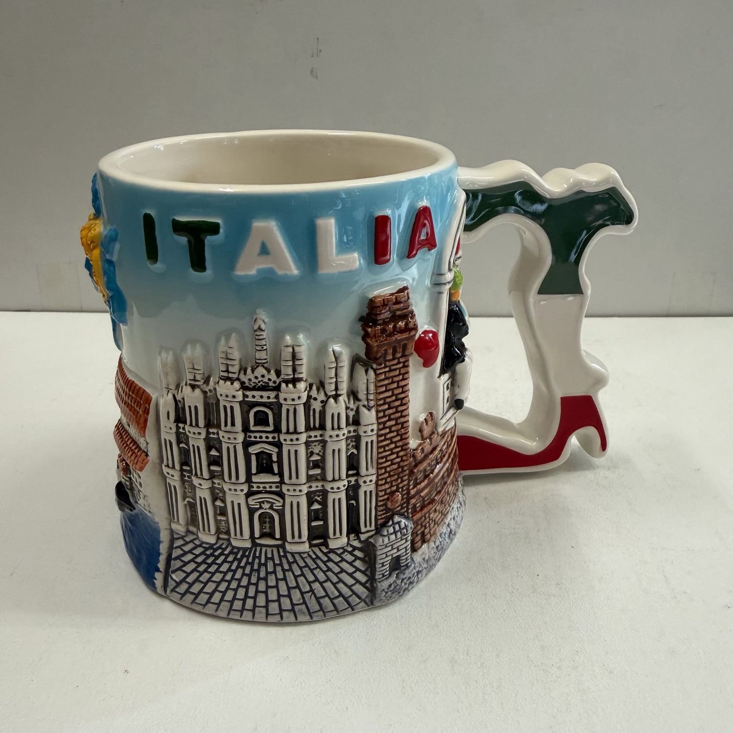 Tazza Rilievo ceramica Italia