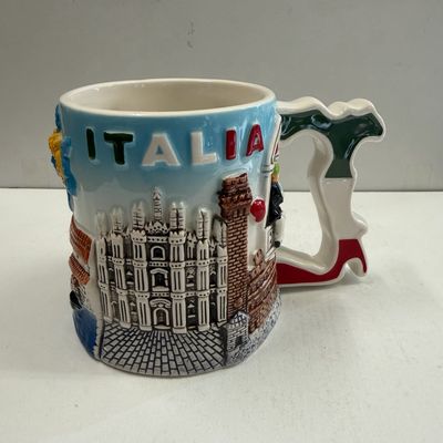 Tazza Rilievo ceramica Italia