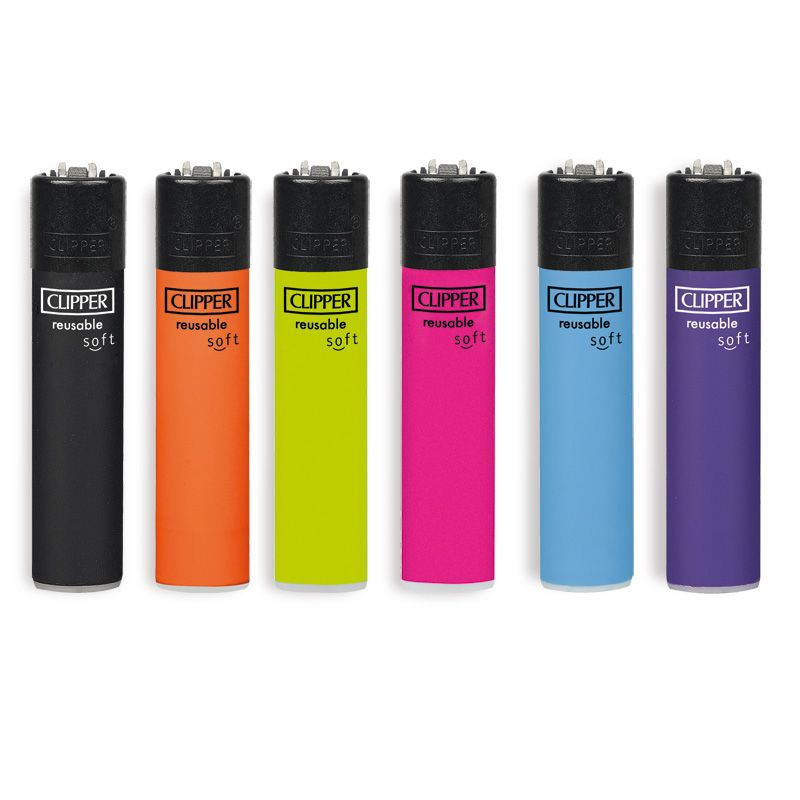CLIPPER Soft SE 2 + bw - Accendino Large
