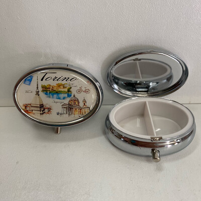 Porta Pillole Ovale Vintage Torino GY