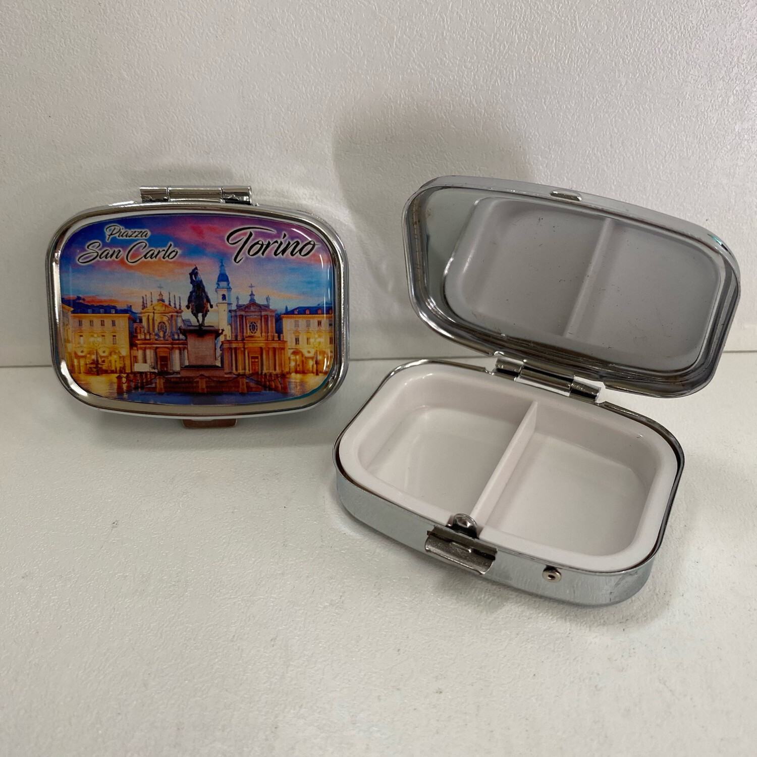 Porta Pillole Rettangolare S.Carlo Torino GY