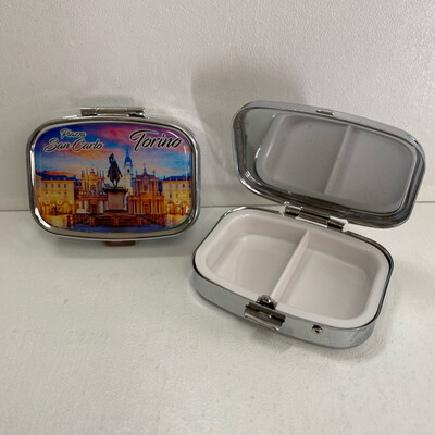 Porta Pillole Rettangolare S.Carlo Torino GY