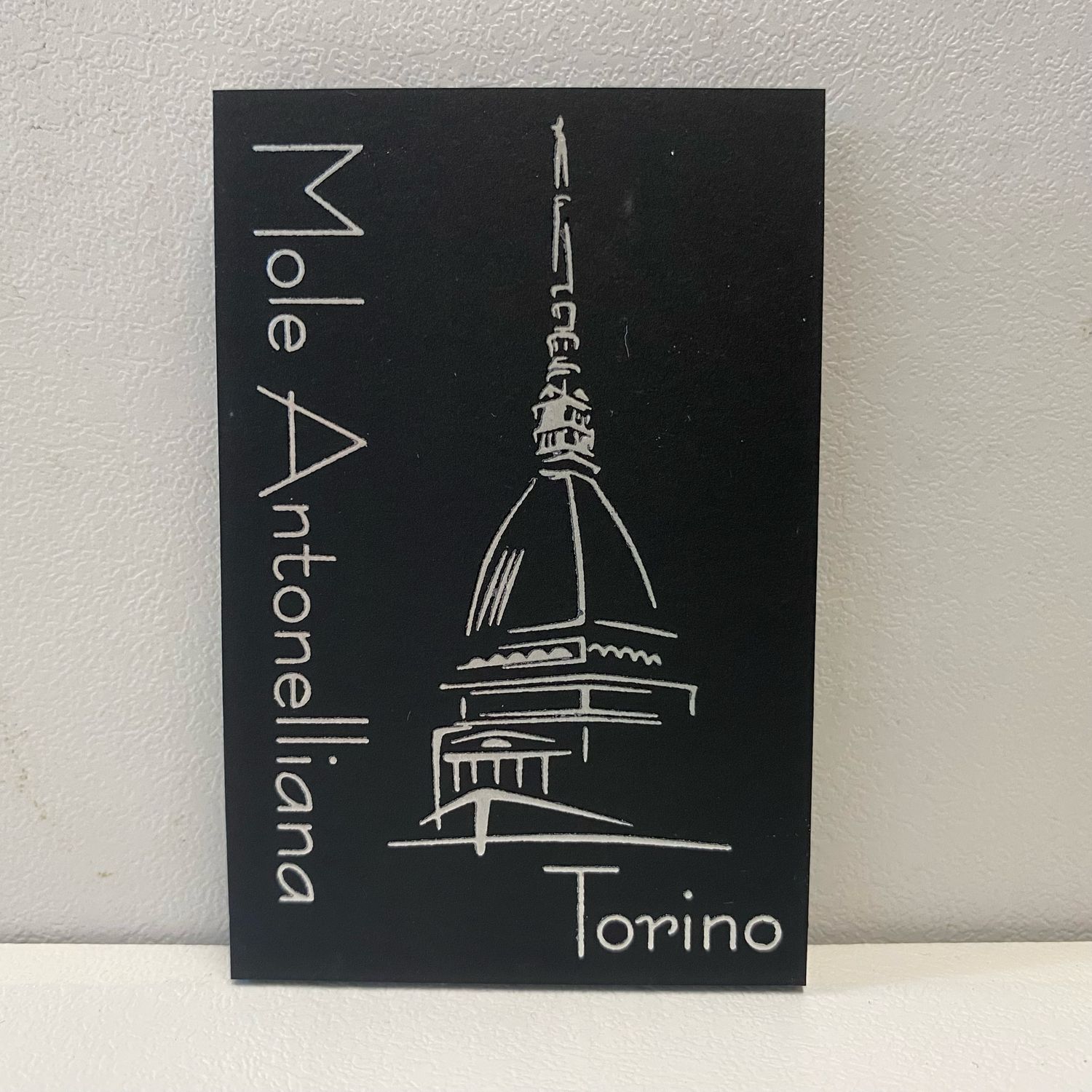 Magnete Plexi Nero Mole
