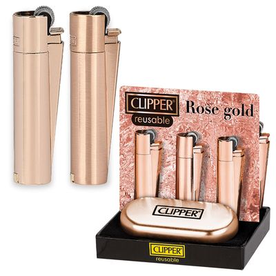 CLIPPER Accendino Metal Rose Gold