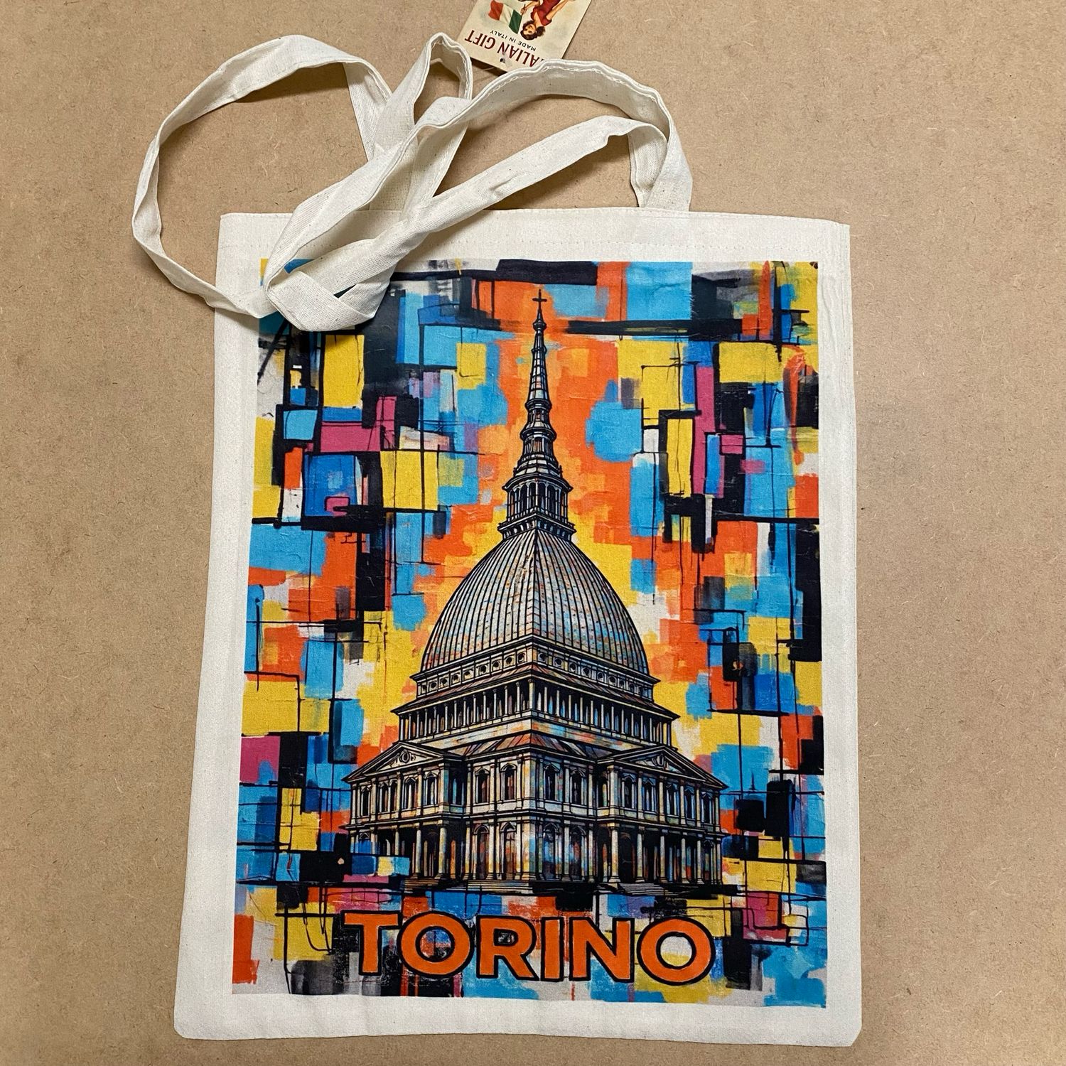 Borsa cotone Mole Quadretti